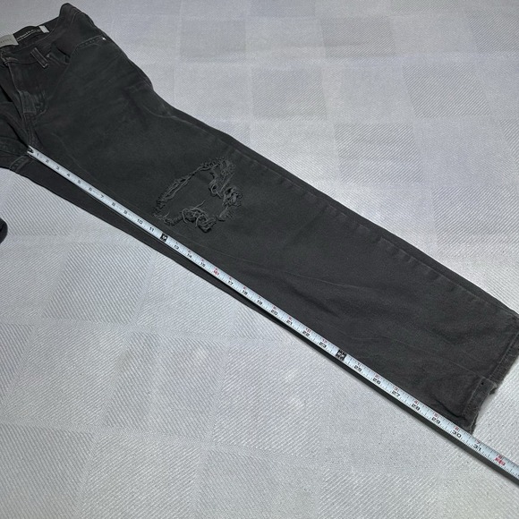 Levi's SilverTab 94 Baggy Black Jeans‎ Women's Size 25 Distressed Grunge - Picture 16 of 16